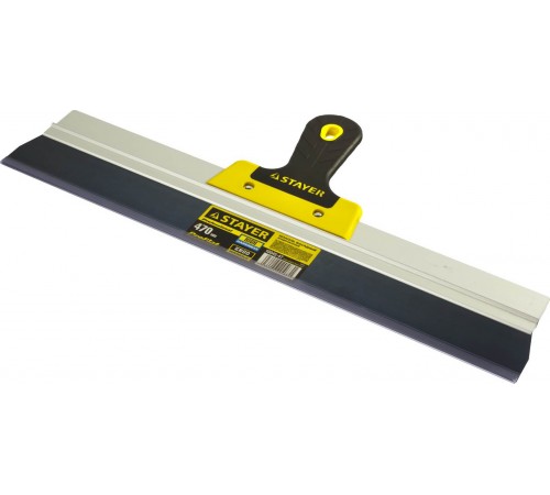 10045-47 Шпатель STAYER PROFLAT фасадный, анодированный 470 мм, 2к ручка