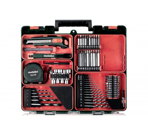 Дрель-шуруповерт аккумуляторная METABO с набором оснастки BS 14,4 602206880