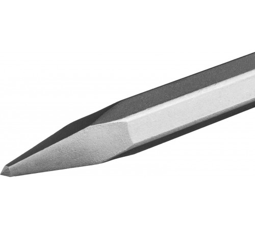 Зубило пикообразное KRAFTOOL ALLIGATOR HEX 28 400 мм 29341-00-400