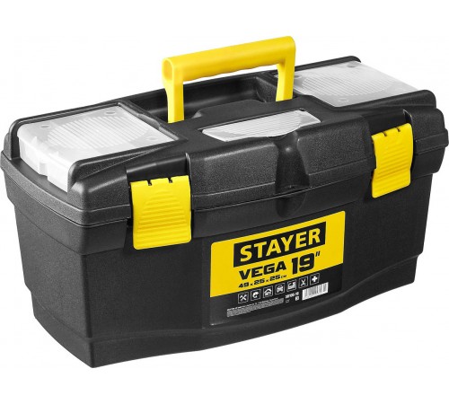 38105-18_z03 Ящик для инструмента STAYER VEGA-19 пластиковый