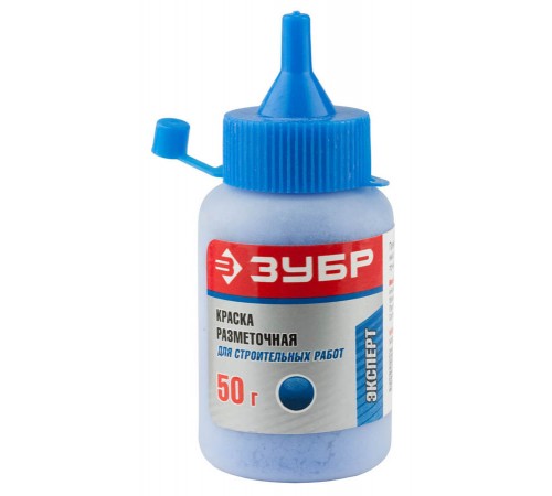 ЗУБР 50 гр., синяя, краска разметочная синяя 4-06405-1_z01