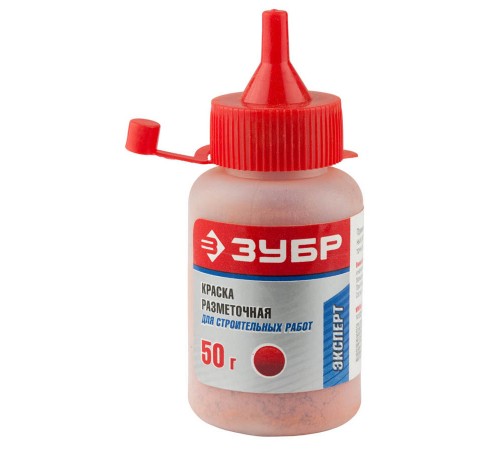 ЗУБР 50 гр., красная, краска разметочная красная 4-06405-2_z01