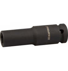 27942-13_z01 Торцовая головка KRAFTOOL INDASTRIE QUALITAT ударная удлиненная 1/2 FLANK Cr-Mo,13мм