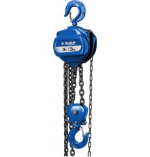43081-3_z01 Таль цепная ЗУБР Профессионал ТШ-3-3 шестеренная 3т/3м