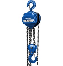 43082-3_z01 Таль цепная ЗУБР Профессионал ТШ-3-6 шестеренная 3т/6м