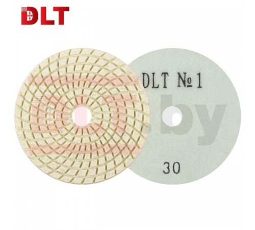 Круг алмазный гибкий шлифовальный DLT #30 №1 100мм 1948