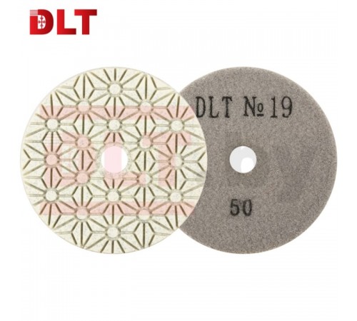 Круг алмазный гибкий шлифовальный DLT #50 №19 100мм 1950
