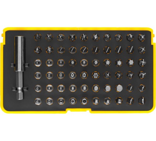 26084-H61 Набор бит STAYER SuperUniversal с магнитным адаптером 61шт