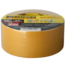 1221-50-25 Лента клейкая STAYER MASTER двусторонняя на полипропиленовой основе, 50мм х 25м