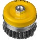 35137-100 Щетка чашечная усиленная для УШМ STAYER PROFESSIONAL, стальная проволока 0,5мм, 100ммхМ14