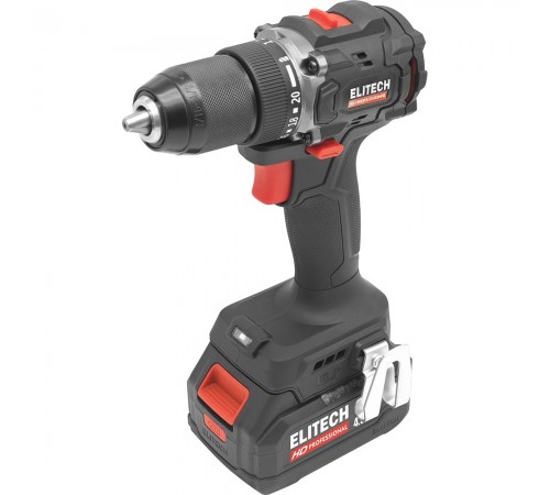 Дрель аккумуляторная ELITECH CD 20SL2 E2201.040.02
