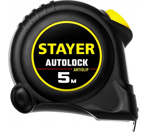 2-34126-05-19_z02 Рулетка с автостопом STAYER AutoLock 5мх19мм