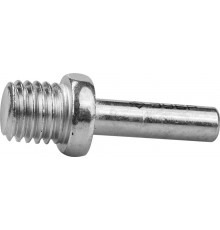 35787-S Переходник ЗУБР МАСТЕР оцинкованный, дрель-УШМ для опорных тарелок d-8мм/ М14