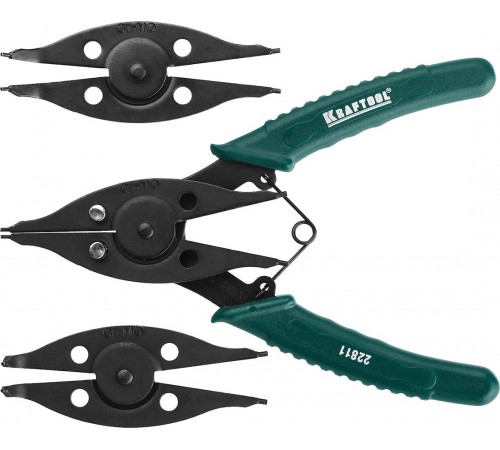Съемник стопорных колец KRAFTOOL Universal внешний/внутренний 6-in-1 22811