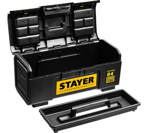 38167-24 Ящик для инструмента STAYER Professional Toolbox-24 пластиковый