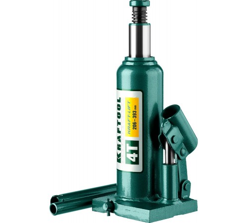 43462-4_z01 Домкрат KRAFTOOL 4 т бутылочный гидравлический 204-391мм KRAFT BODY