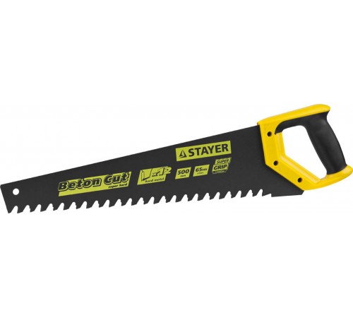 2-15096 Ножовка по пенобетону (пила) STAYER Beton Cut 500 мм, шаг 20мм