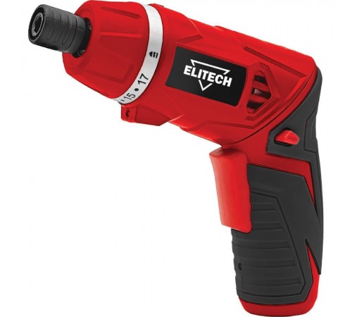 Отвертка аккумуляторная ELITECH ДМ ША 036Л (Е2201.024.01)