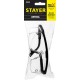 2-110451_z01 Очки защитные STAYER OPTIMA прозрачные, открытого типа, регулируемые дужки
