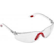 ЗУБР прозрачный, двухкомпонентные дужки, очки защитные Спектр 3 110315