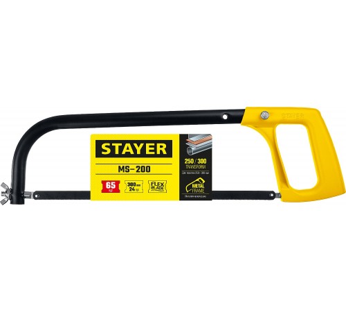 1577_z02 Ножовка по металлу STAYER MS-200 65 кгс