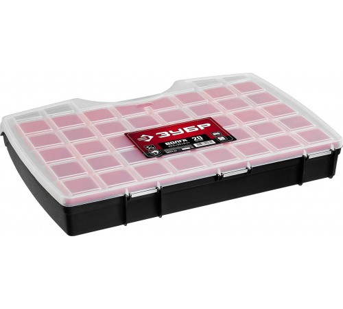 38034-20 Органайзер ЗУБР ВОЛГА-20 со съемными лотками