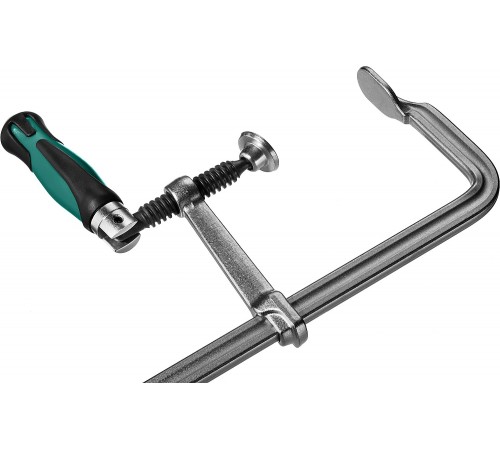 32014-100-200 Струбцина KRAFTOOL FORGE FF-200/100, тип F, 200/100мм,450кгс