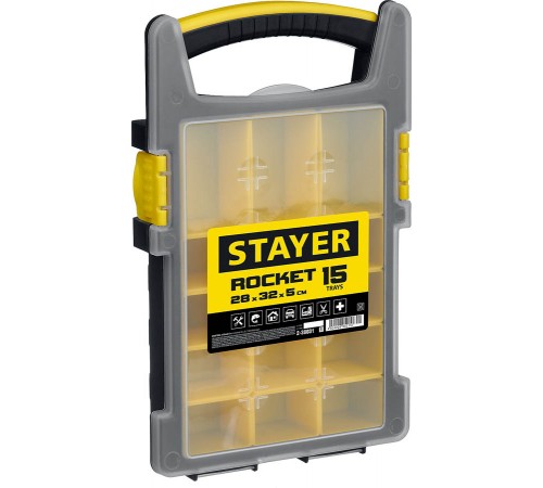 2-38031_z01 Органайзер STAYER POCKET-15 пластиковый