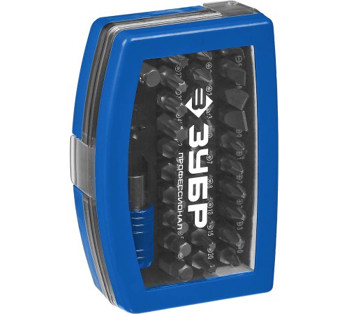 26394-Н32 Набор ЗУБР: Биты ПРО-32, Cr-Mo, в боксе