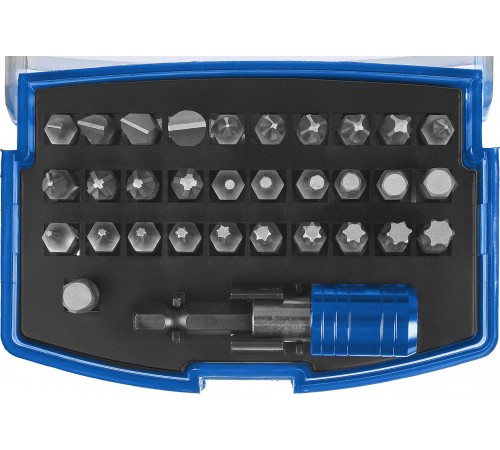 26394-Н32 Набор ЗУБР: Биты ПРО-32, Cr-Mo, в боксе