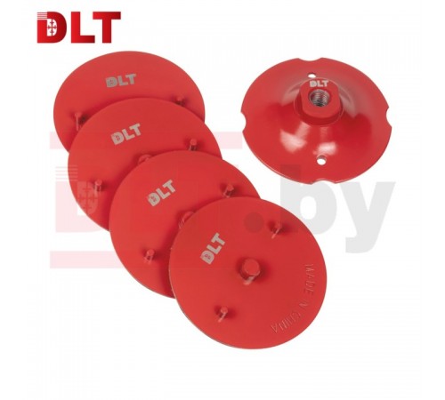 2603 Держатель для черепашек, 100мм, DLT, (держатель + 4 колодки)