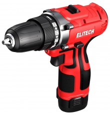 Дрель аккумуляторная Elitech ДА 12Л2 (2,0Ач)