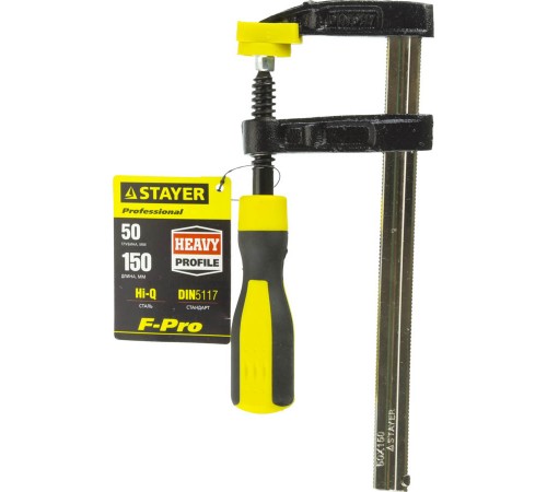32095-050-150 Струбцина STAYER HERCULES-F HF-15/5 тип F 150/50 мм