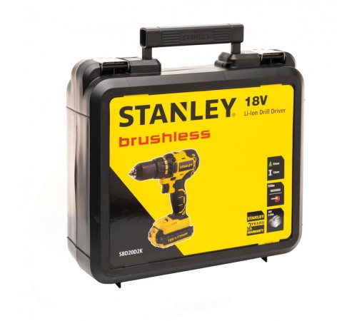 Дрель аккумуляторная STANLEY SBD 20 D2K