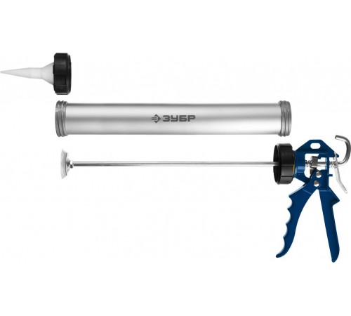 06633-60 Пистолет для герметика ЗУБР Профессионал, 600 мл