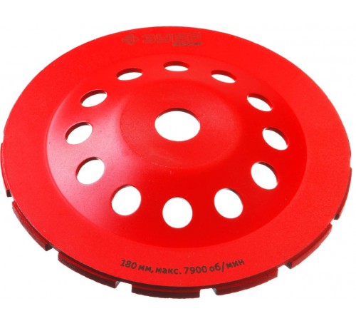 33376-180 Чашка алмазная двухрядная ЗУБР Мастер 180мм