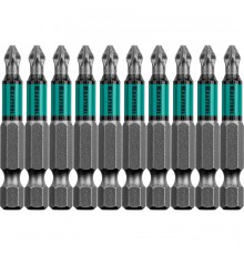 26124-2-50-10 Биты KRAFTOOL Optimum Line PZ2 тип хвостовика Е 1/4"