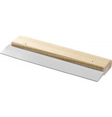 Шпатель  резиновый STAYER MAXFlat, 200 мм, эластичный, деревянная ручка, белый 1018-20_z01