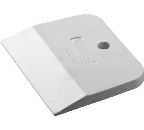 Шпатель  резиновый STAYER MAXFlat, 100 мм, эластичный, для затирки швов, белый 1027-100