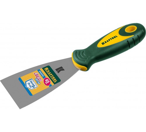 10035-065 Шпатель KRAFTOOL 65мм,х-образное профилированное полотно,нержавеющий