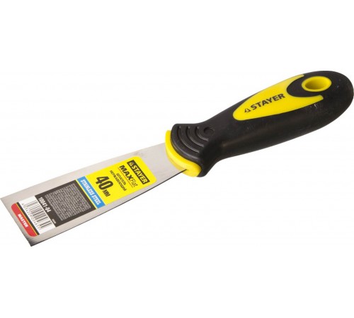 10041-04 Шпатель STAYER MASTER, нержавеющее полотно, 2к ручка, 40 мм