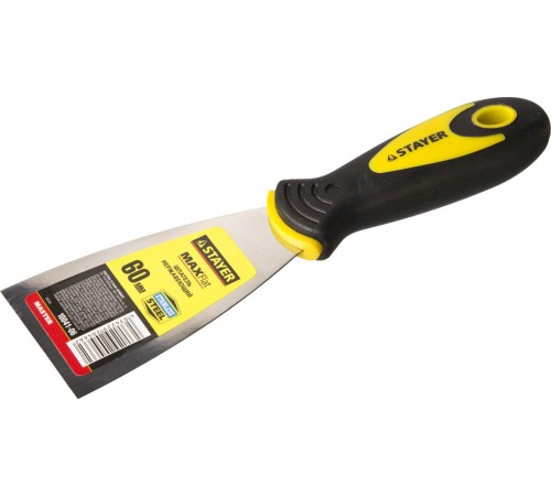 10041-06 Шпатель STAYER MASTER, нержавеющее полотно, 2к ручка, 60 мм