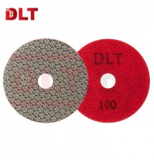 Круг алмазный гальванический гибкий шлифовальный DLT #100 №14 1478