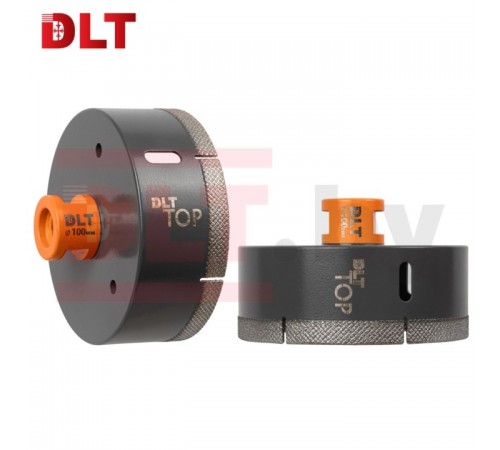 Коронка алмазная для керамогранита и камня DLT TOP 100мм 2108