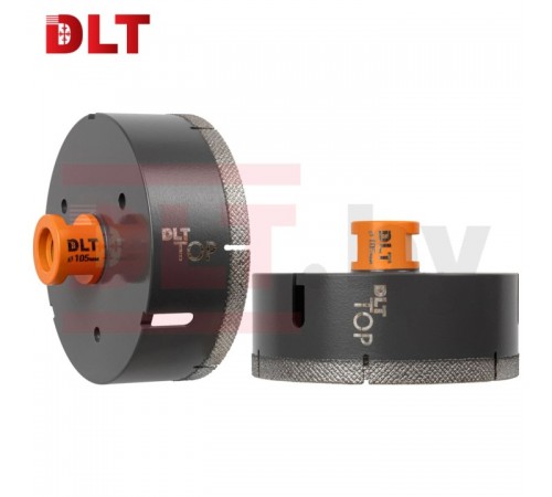 Коронка алмазная для керамогранита и камня DLT TOP 105мм 2109