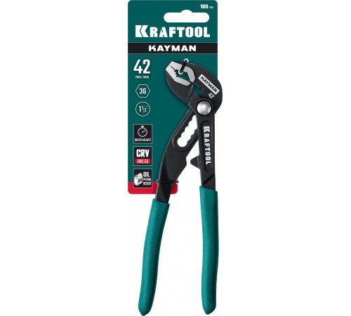 22353-18 Переставные клещи KRAFTOOL KAYMAN 180 мм