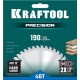 36952-190-30 Диск пильный по дереву KRAFTOOL PRECISSION 190х30мм 48Т