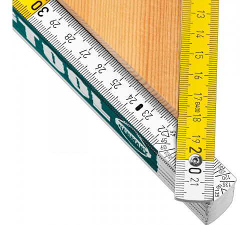 34726 Метр KRAFTOOL PRO-90, профессиональный, складной, деревянный, 2м