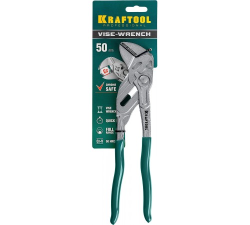 22065 Клещи KRAFTOOL переставные-гаечный ключ 250 мм Vise-Wrench