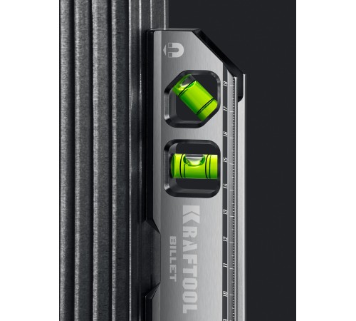 34790 Уровень магнитный KRAFTOOL Billet магнитный 8-в-1 20см